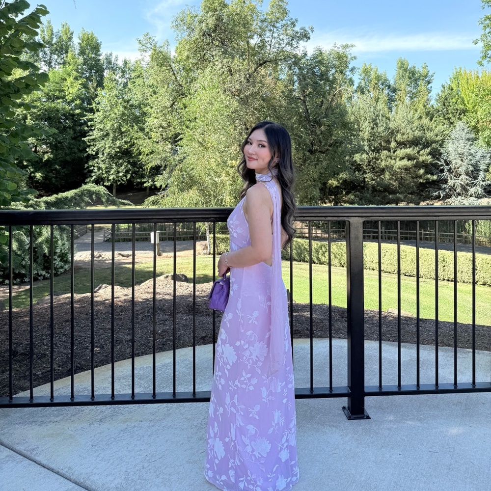 Hello Molly Lilac Maxi Dress